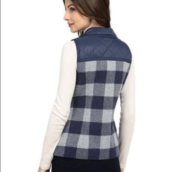 Pendleton Double Time Reverisible  Plaid Vest Q - Picture 3 of 8